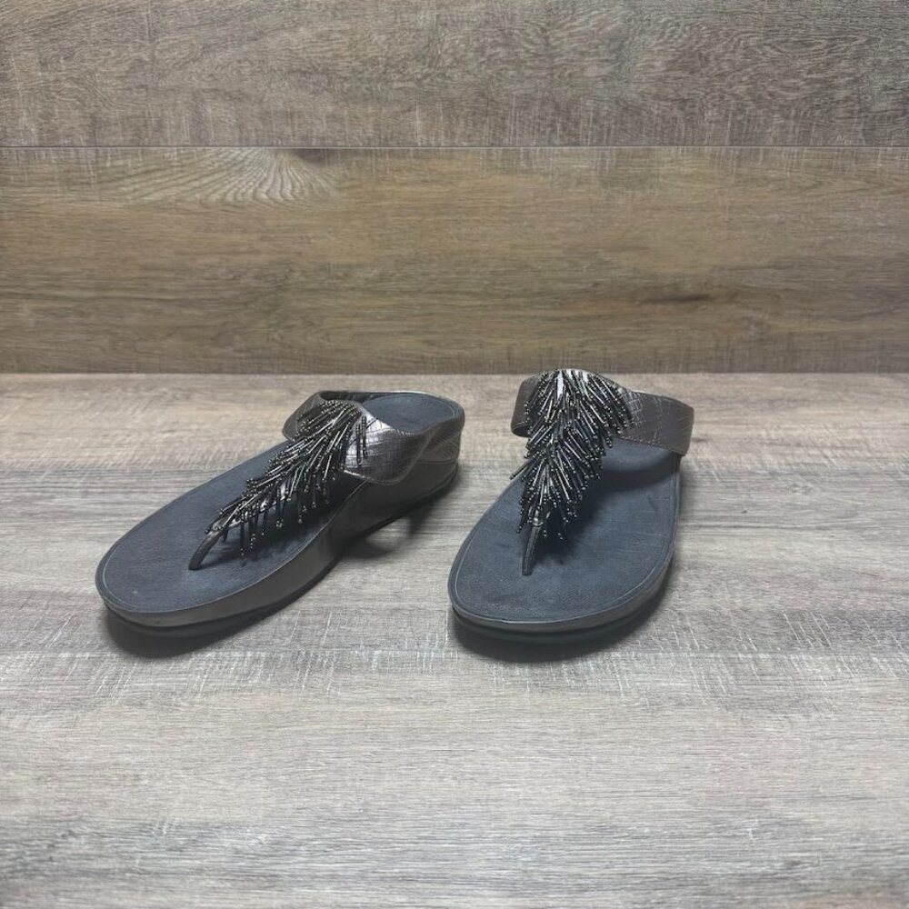 FitFlop Rumba Ombre Toe Post Sandals Women's Size 7
